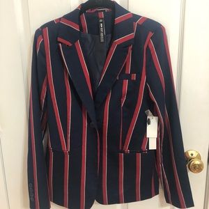 Lord and Taylor striped blazer